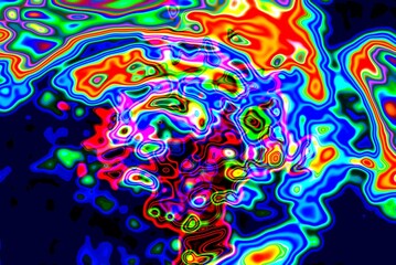 Abstract background. Multi-colored texture illustration.