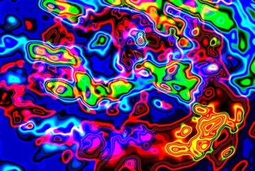 Abstract background. Multi-colored texture illustration.