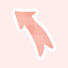 Cute paper notes in pastel colors. Stickers. Simple page. Stationary set. Notes and postcards for notes. Printable planner stickers. A note on the to-do list. Decorative element of planning. Vector 