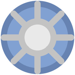 Obraz premium A handy icon of lifebelt, safety equipment