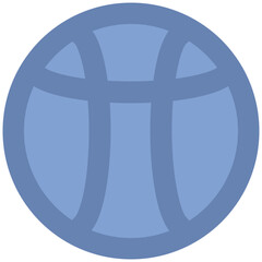 An icon of ball, sports accessory 