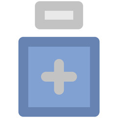 Obraz premium Take a look at medicine jar icon 