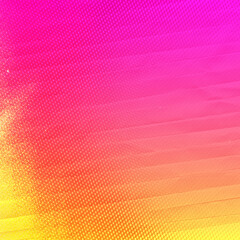 Pink and yellow textured  design square background, Usable for social media, story, banner, poster, Advertisement, events, party, celebration, and various design works