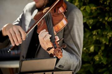 instrumento de cuerda, violonchelo, tocar, música, violín
