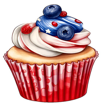 4th of July Cupcake
Hi

I get the ideas from nature. For the graphics an AI helps me. The processing of the images is done by me with a graphics program.