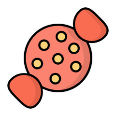Candy Line Color Icon