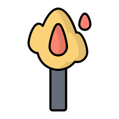 Fire Line Color Icon