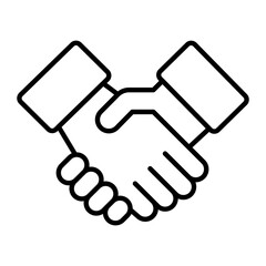 Agreement Thin Line Icon