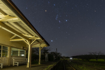 プラットフォームから見る銀河
