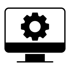 Operating System Glyph Icon