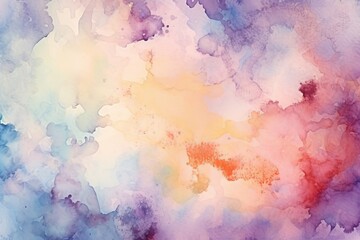 Abstract watercolor background. Generative AI