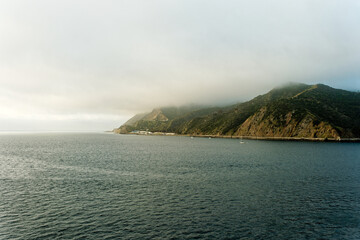 Catalina Island Under Fog