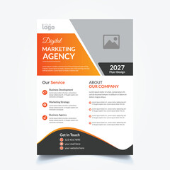 Modern Business Flyer for Print and marketing 