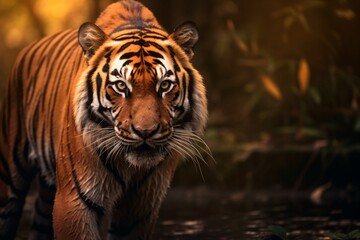 Obraz premium AI generated tiger