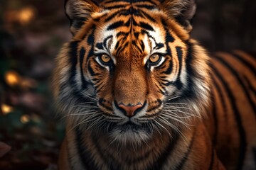 Fototapeta na wymiar AI generated tiger