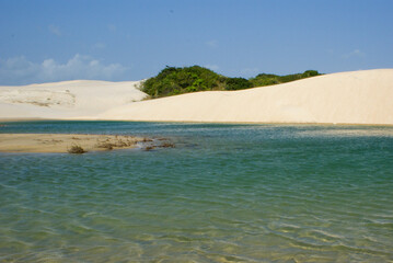 sand dunes, Rio Grande do Norte, Brazil