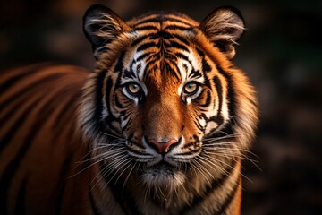 Fototapeta na wymiar AI generated tiger