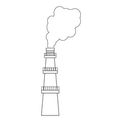 chimney icon vector