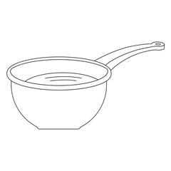 water dipper icon vector