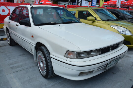 Mitsubishi Galant At East Side Collective Car Meet In San Juan, Philippines