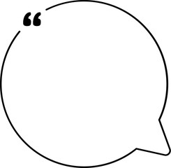 Quote Box Frame Template