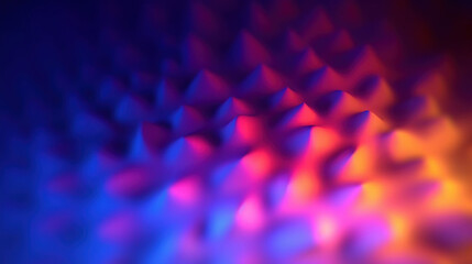 Obraz premium Blurred colorful neon background with abstract shadows and light
