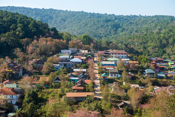 Phitsanulok Thailand January 25 2023 Wat Pa Phuhin Rong kla, Ban Rong Kla, Phu Hin Rong Kla...
