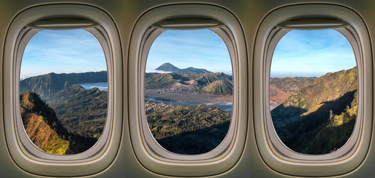 Mount Bromo, is an active volcano and part of the Tengger massif