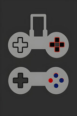 Obraz premium game controller icon