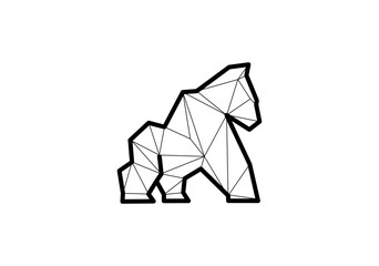 gorilla vector © jovan