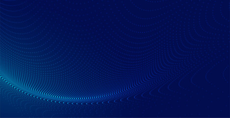 digital big particle abstract background for futuristic wireframe backdrop