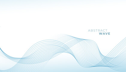 smooth and dynamic motion waves background design