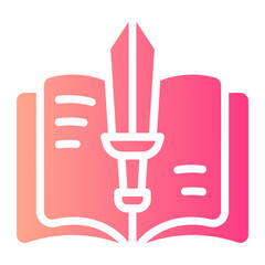 book Gradient icon