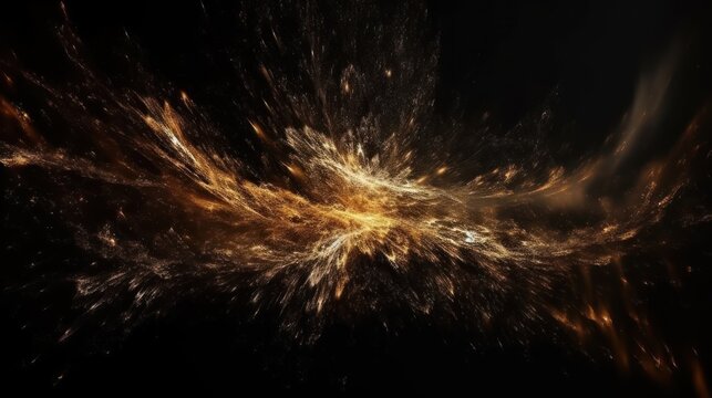 fireworks on black HD 8K wallpaper Stock Photographic Image