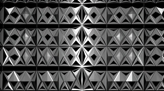 black and white seamless pattern HD 8K wallpaper Stock Photographic Image