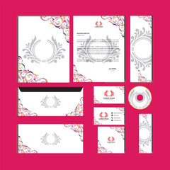 Corporate identity set and brand stationery design 