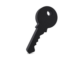 Plastic key symbol