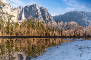 panorama photo of yosemite national park view