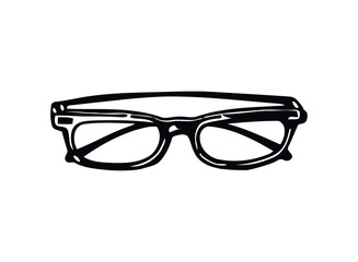 Fototapeta premium Modern eyeglasses frame, a symbol of elegance
