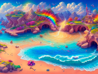 Fantasy Land Rainbow