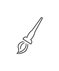 brush icon, vector best line icon.
