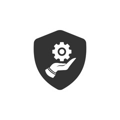 Access control icon or Access control symbol vector isolated in flat style. Best Access control icon vector for product packaging design element. Access control symbol for service design element.