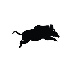 wild boar silhouette