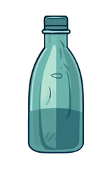 fresh drink in bottle