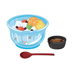 フルーツみつ豆