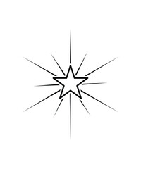 star icon, vector best flat icon.