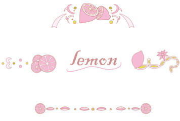レモンフレーム～ピンク1～