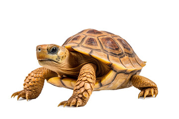 Obraz premium African spurred turtle, generative artificial intelligence 