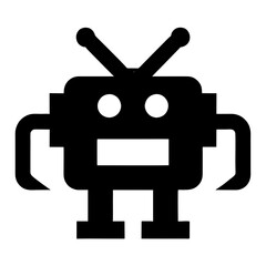 robot, vector, pictogram, outline , symbol, icon, art