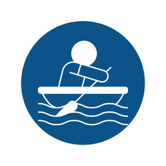 Boat Vector Icon easily modify   © Design Linker